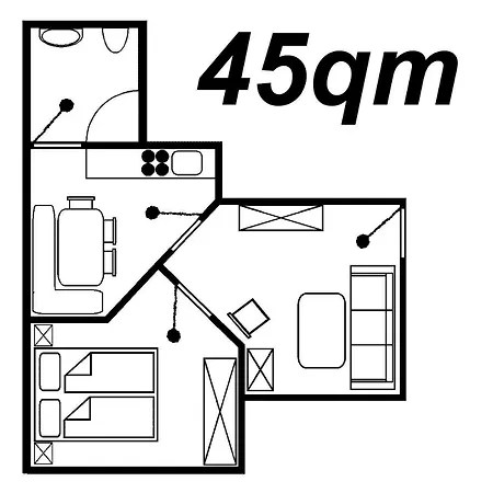 Strandrobbe-7 Apartment